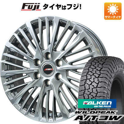 【新品】ランクル300 夏タイヤ ホイール4本セット 275/55R20 ファルケン ワイルドピーク A/T3W プレミックス MER-X(ハイパーシルバー) 20インチ