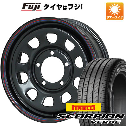 【新品】ジムニーシエラ 夏タイヤ ホイール4本セット 215/70R16 ピレリ スコーピオン ヴェルデ モリタ デイトナズ ブラック 16インチ :fuji 16701 100309 15757 15757:フジ スペシャルセレクション