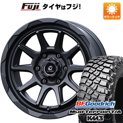【新品国産車用 6穴139.7車】 夏タイヤ ホイール4本セット 265/70R17 BFグッドリッチ マッドテレーンT/A KM3 エムズスピード ジュノウ エムエム 17インチ