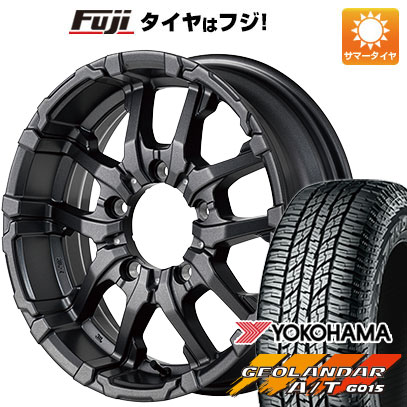 【新品】ジムニー 夏タイヤ ホイール4本セット 215/85R16 ヨコハマ ジオランダー A/T G015 OWL/RBL MID ナイトロパワー M26 クロスファング 16インチ :fuji 16701 146173 22885 22885:フジ スペシャルセレクション