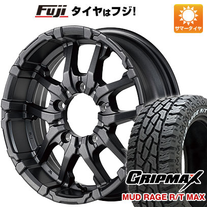 【新品】ジムニー 夏タイヤ ホイール４本セット 175/80R16 グリップマックス マッドレイジR/T MAX RWL(限定) MID ナイトロパワー M26 クロスファング 16インチ :fuji 16701 146173 43256 43256:フジ スペシャルセレクション