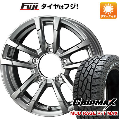 【新品】ジムニー 夏タイヤ ホイール4本セット 185/85R16 グリップマックス マッドレイジR/T MAX RWL(限定) ウェッズ プロディータ HC2 16インチ :fuji 16701 142676 32789 32789:フジ スペシャルセレクション