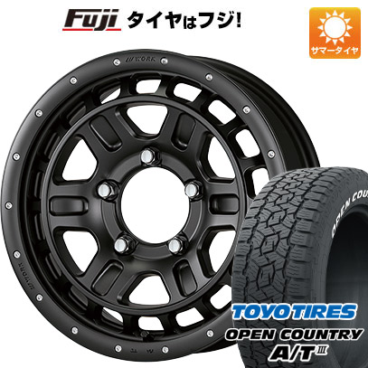 【新品】ジムニー 夏タイヤ ホイール４本セット 175/80R16 OPEN COUNTRY A/T III RWL/RBL ワーク クラッグ ティーグラビックII SHADOW EDITION 16インチ :fuji 16701 146698 42835 42835:フジ スペシャルセレクション