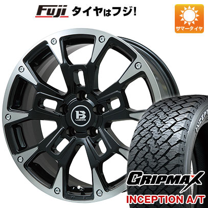 【新品国産5穴114.3車】 夏タイヤ ホイール４本セット 215/70R16 グリップマックス インセプション A/T RWL(限定) ビッグウエイ B LUGNAS BRD 16インチ :fuji 1581 146660 33661 33661:フジ スペシャルセレクション