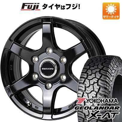 【新品】プラド 夏タイヤ ホイール4本セット 265/65R17 ヨコハマ ジオランダー X AT G016 ホットスタッフ バイソン BN 04 17インチ :fuji 11822 150535 31410 31410:フジ スペシャルセレクション