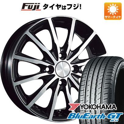 【新品国産4穴100車】 夏タイヤ ホイール４本セット 185/60R15 ヨコハマ ブルーアース GT AE51 ブリヂストン バルミナ A12 15インチ :fuji 1901 146714 28575 28575:フジ スペシャルセレクション