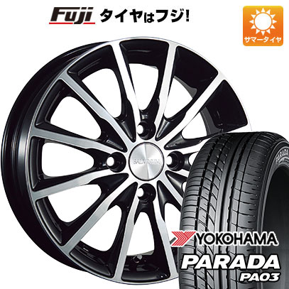 PARADA PA03 【新品 軽自動車】 サマータイヤ ホイール4本セット 165 