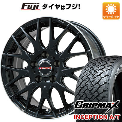 【新品国産5穴114.3車】 夏タイヤ ホイール4本セット 215/65R16 グリップマックス インセプション A/T RWL(限定) ビッグウエイ LEYSEEN プラバ9MJrII 16インチ :fuji 1310 147115 37272 37272:フジ スペシャルセレクション