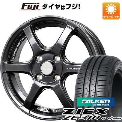 ZIEX 新品国産車用 4穴100車 夏タイヤ ホイール4本セット 195/50R16 
