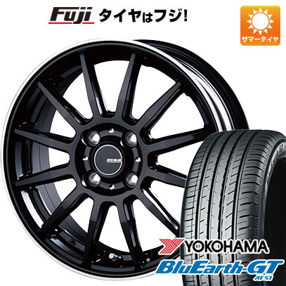 【新品国産4穴100車】 夏タイヤ ホイール4本セット 185/60R16 ヨコハマ ブルーアース GT AE51 インターミラノ インフィニティ F12 16インチ :fuji 13442 148404 33212 33212:フジ スペシャルセレクション