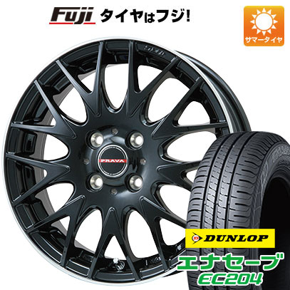 【新品 軽自動車】N BOX タント スペーシア 夏タイヤ ホイール4本セット 155/65R14 ダンロップ エナセーブ EC204 ビッグウエイ LEYSEEN プラバ9MJrII 14インチ :fuji 21721 147123 25596 25596:フジ スペシャルセレクション