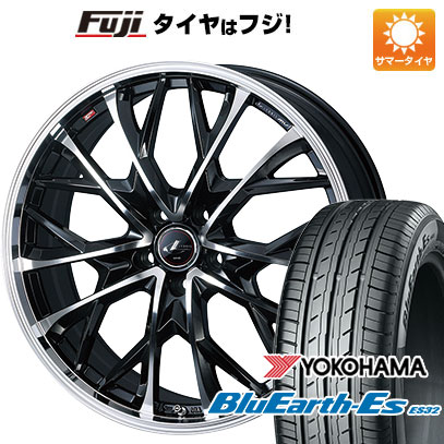 【新品国産5穴114.3車】 夏タイヤ ホイール４本セット 225/50R18 ヨコハマ ブルーアース ES32 ウェッズ レオニス MV 18インチ :fuji 1301 153612 35470 35470:フジ スペシャルセレクション