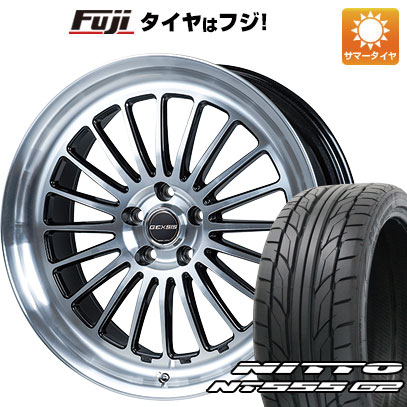 NT - 【張り裂ける言いはなつ付き添い人】【新品国産車用 5穴114.3車】 夏タイア 銀輪４本仕かける 245/40R20 ニットー 555 G2 モンツァ ジェクシス GF020 20in