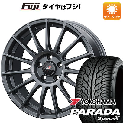 【新品国産車用 5穴114.3車】 夏タイヤ ホイール４本セット 235/55R20 ヨコハマ PARADA Spec-X OZ スーパーツーリズモ TGR-WRT 20インチ