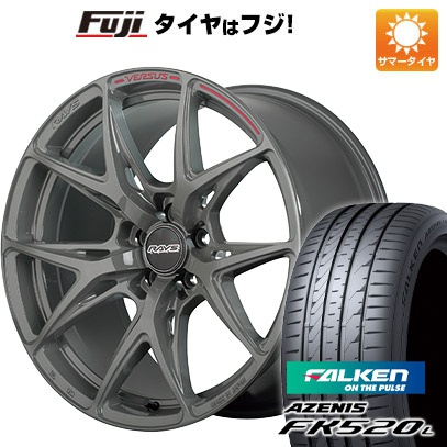 【新品国産5穴114.3車】 夏タイヤ ホイール4本セット 245/45R19 ファルケン アゼニス FK520L レイズ VERSUS クラフトコレクション VV21S 19インチ :fuji 1141 152752 40758 40758:フジ スペシャルセレクション