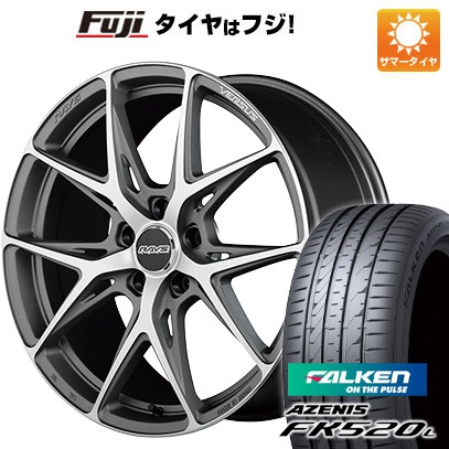 【新品国産5穴114.3車】 夏タイヤ ホイール4本セット 245/35R19 ファルケン アゼニス FK520L レイズ VERSUS クラフトコレクション VV21S 19インチ :fuji 1123 147181 40749 40749:フジ スペシャルセレクション