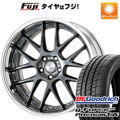 【新品国産5穴114.3車】 夏タイヤ ホイール4本セット 245/40R19 BFグッドリッチ(フジ専売) g FORCE フェノム T/A ワーク ランベック LM7 19インチ :fuji 1122 141385 41289 41289:フジ スペシャルセレクション