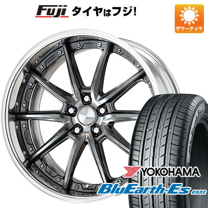 【新品国産5穴114.3車】 夏タイヤ ホイール４本セット 215/45R18 ヨコハマ ブルーアース ES32 ワーク ランベック LS10 18インチ :fuji 1130 141359 35468 35468:フジ スペシャルセレクション