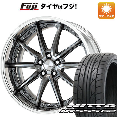 【パンク保証付き】【新品国産5穴114.3車】 夏タイヤ ホイール4本セット 245/35R19 ニットー NT555 G2 ワーク ランベック LS10 19インチ : fuji 1123 141365 23595 23595 : フジ スペシャルセレクション