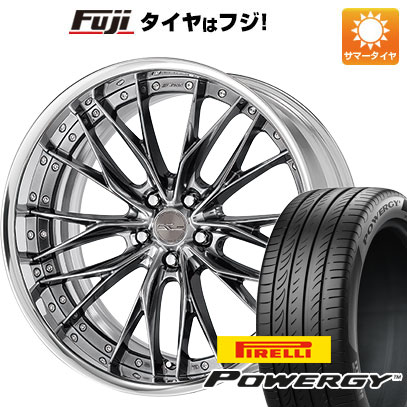 【新品国産車用 5穴114.3車】 夏タイヤ ホイール4本セット 235/35R19 ピレリ パワジー ワーク シュヴァート ブルネン 19インチ