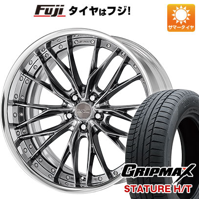 【新品国産車用 5穴114.3車】 夏タイヤ ホイール4本セット 235/55R19 グリップマックス スタチャー H/T BSW（限定） ワーク シュヴァート ブルネン 19インチ