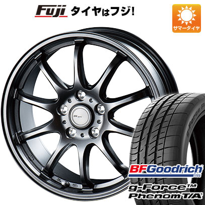 【新品国産5穴114.3車】 夏タイヤ ホイール４本セット 215/45R18 BFグッドリッチ(フジ専売) g-FORCE フェノム T/A ビッグウエイ BWスポーツ ZT10 18インチ｜fujidesignfurniture