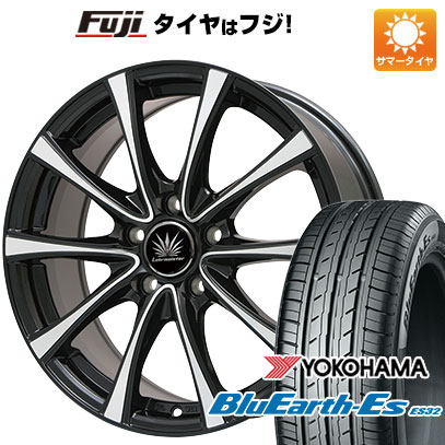 【新品国産5穴114.3車】 夏タイヤ ホイール4本セット 215/65R16 ヨコハマ ブルーアース ES32 ブランドル KF25BP 16インチ :fuji 1310 152635 35502 35502:フジ スペシャルセレクション