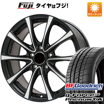 【新品国産5穴114.3車】 夏タイヤ ホイール４本セット 215/50R17 BFグッドリッチ(フジ専売) g FORCE フェノム T/A ブランドル KF25BP 17インチ :fuji 1842 152636 41274 41274:フジ スペシャルセレクション