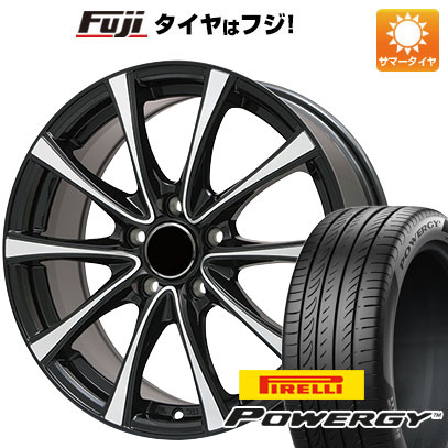 【新品国産4穴100車】 夏タイヤ ホイール4本セット 205/45R16 ピレリ パワジー ブランドル KF25BP 16インチ :fuji 1541 152635 36995 36995:フジ スペシャルセレクション