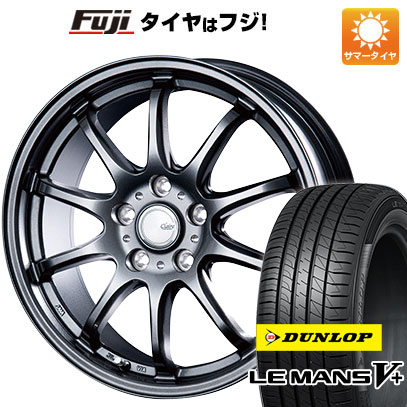 【新品国産5穴114.3車】 夏タイヤ ホイール４本セット 225/50R17 ダンロップ ルマン V+(ファイブプラス) インターミラノ クレール ZT10 17インチ :fuji 1844 151649 40695 40695:フジ スペシャルセレクション