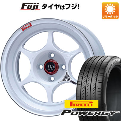 【新品国産4穴100車】 夏タイヤ ホイール４本セット 205/45R17 ピレリ パワジー エンケイ PF06 マシニングホワイト 17インチ :fuji 1669 152477 36986 36986:フジ スペシャルセレクション