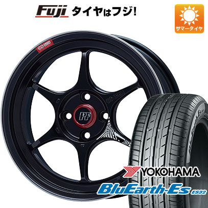 【新品国産5穴100車】 夏タイヤ ホイール４本セット 205/50R17 ヨコハマ ブルーアース ES32 エンケイ PF06 マシニングブラック 17インチ :fuji 1671 152478 35478 35478:フジ スペシャルセレクション