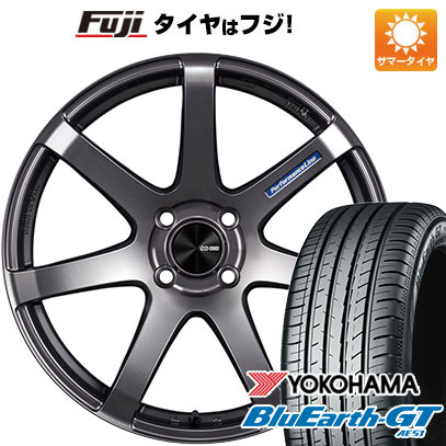 【新品国産5穴100車】 夏タイヤ ホイール４本セット 215/45R17 ヨコハマ ブルーアース GT AE51 エンケイ PF07 17インチ :fuji 1674 151121 28547 28547:フジ スペシャルセレクション