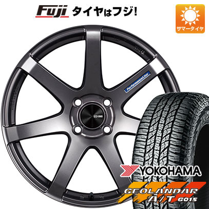 【新品国産5穴114.3車】 夏タイヤ ホイール４本セット 225/65R17 ヨコハマ ジオランダー A/T G015 RBL エンケイ PF07 17インチ :fuji 2182 151121 22902 22902:フジ スペシャルセレクション