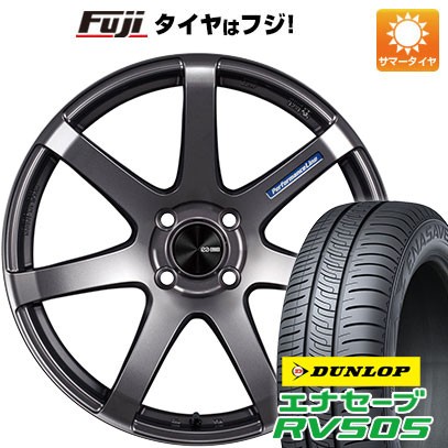 【新品国産5穴114.3車】 夏タイヤ ホイール４本セット 225/55R17 ダンロップ エナセーブ RV505 エンケイ PF07 17インチ :fuji 1861 151121 29341 29341:フジ スペシャルセレクション