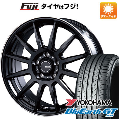 【新品国産5穴114.3車】 夏タイヤ ホイール４本セット 225/50R17 ヨコハマ ブルーアース GT AE51 インターミラノ インフィニティ F12 17インチ :fuji 1844 148405 28553 28553:フジ スペシャルセレクション