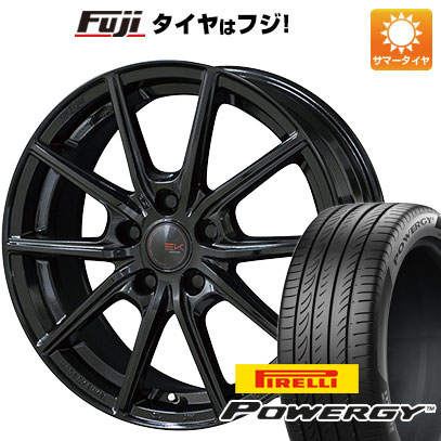 【新品国産5穴114.3車】 夏タイヤ ホイール4本セット 205/55R16 ピレリ パワジー 共豊 ザインEK 16インチ :fuji 1622 152401 36989 36989:フジ スペシャルセレクション