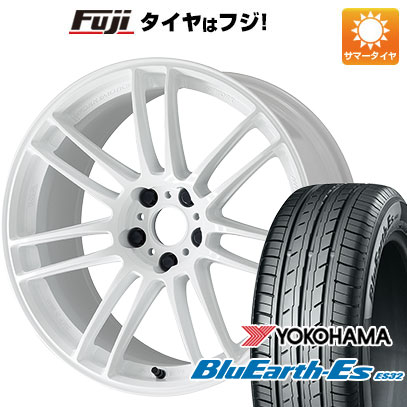 【新品国産5穴114.3車】 夏タイヤ ホイール４本セット 225/60R17 ヨコハマ ブルーアース ES32 ワーク エモーション ZR7 17インチ :fuji 1845 153595 35485 35485:フジ スペシャルセレクション