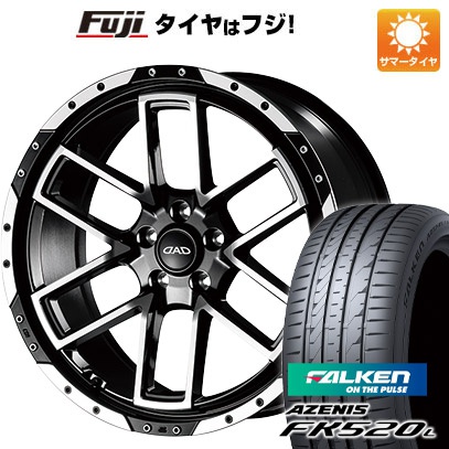 【新品国産車用 5穴100車】 夏タイヤ ホイール4本セット 225/35R19 ファルケン アゼニス FK520L ギャルソン ツェンレイン ヴォーグ 19インチ