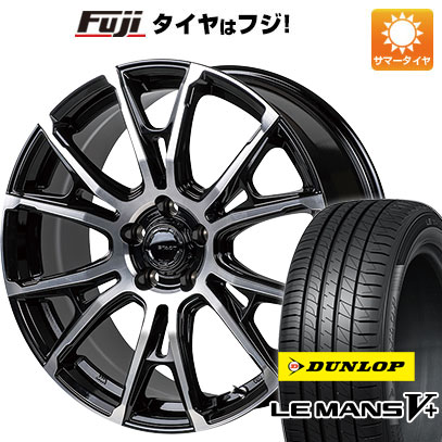 【新品国産5穴114.3車】 夏タイヤ ホイール4本セット 225/40R19 ダンロップ ルマン V+(ファイブプラス) モンツァ HI BLOCK シュタッド 19インチ :fuji 876 153844 40691 40691:フジ スペシャルセレクション