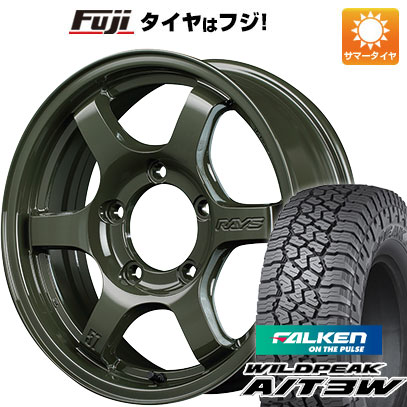 【新品】ジムニー 夏タイヤ ホイール４本セット 175/80R16 ファルケン ワイルドピーク A/T3W レイズ グラムライツ 57DR X Limited Edition 16インチ :fuji 16701 152739 33754 33754:フジ スペシャルセレクション