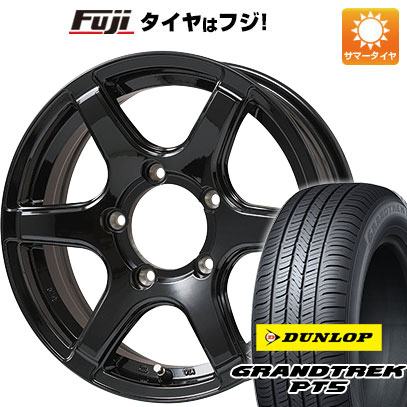 【新品】ジムニー 夏タイヤ ホイール４本セット 175/80R16 ダンロップ グラントレック PT5 ホットスタッフ バイソン BN 04F【限定】 16インチ :fuji 16701 153098 40811 40811:フジ スペシャルセレクション