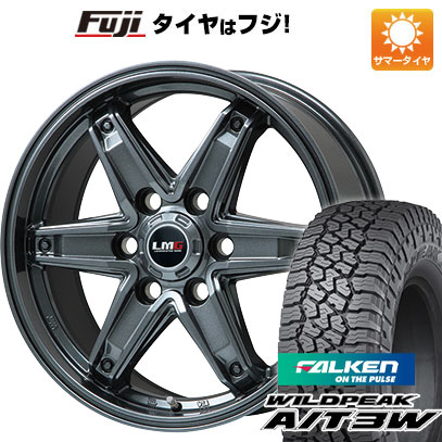 【新品国産6穴139.7車】 夏タイヤ ホイール4本セット 285/70R17 ファルケン ワイルドピーク A/T3W レアマイスター LMG エトナ(ディープグレー) 17インチ :fuji 11822 152678 30032 30032:フジ スペシャルセレクション