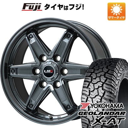 【新品国産6穴139.7車】 夏タイヤ ホイール4本セット 265/70R17 ヨコハマ ジオランダー X AT G016 レアマイスター LMG エトナ(ディープグレー) 17インチ :fuji 11822 152678 29858 29858:フジ スペシャルセレクション