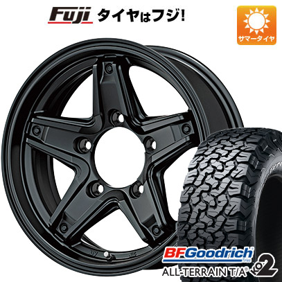 【新品】ジムニーシエラ 夏タイヤ ホイール４本セット 215/75R15 BFグッドリッチ オールテレーンT/A KO2 RBL レアマイスター LMG エトナ 15インチ :fuji 21161 152673 22730 22730:フジ スペシャルセレクション