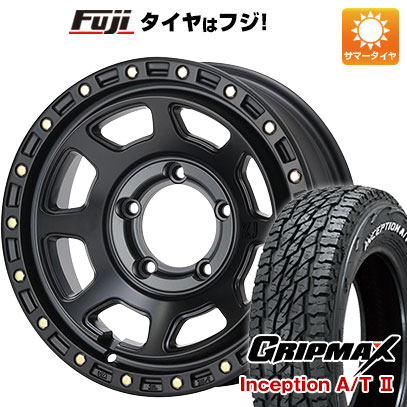 【新品】ジムニー 夏タイヤ ホイール4本セット 175/80R16 グリップマックス インセプション A/TII RWL(限定) MLJ エクストリームJ XJ07 16インチ :fuji 16701 152250 41534 41534:フジ スペシャルセレクション