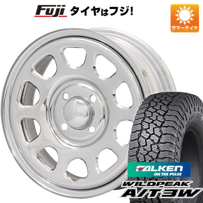 【新品】ジムニー 夏タイヤ ホイール４本セット 175/80R16 ファルケン ワイルドピーク A/T3W モリタ デイトナズ G2 クローム 16インチ :fuji 16701 154446 33754 33754:フジ スペシャルセレクション