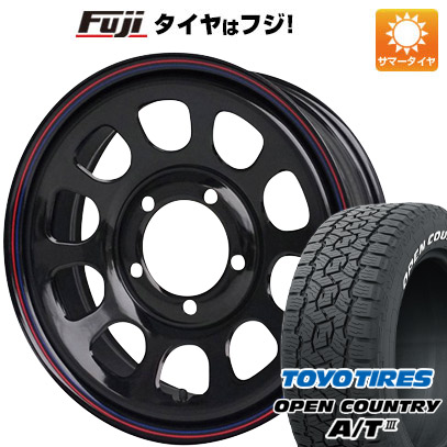 【新品】ジムニー 夏タイヤ ホイール４本セット 175/80R16 トーヨー オープンカントリー A/T III RWL/RBL モリタ デイトナズ G2 16インチ :fuji 16701 154459 42835 42835:フジ スペシャルセレクション