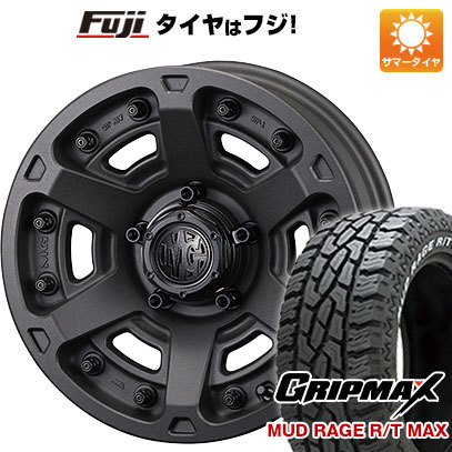 【新品】ジムニーシエラ 夏タイヤ ホイール４本セット 215/70R16 グリップマックス マッドレイジR/T MAX RWL(限定) クリムソン MG アーマーFF 16インチ :fuji 16701 154253 33238 33238:フジ スペシャルセレクション