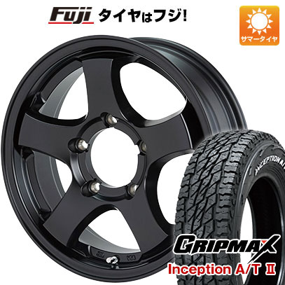 【新品】ジムニー 夏タイヤ ホイール4本セット 175/80R16 グリップマックス インセプション A/TII RWL(限定) ショウワガレージ TYPE M 16インチ :fuji 16701 148268 41534 41534:フジ スペシャルセレクション